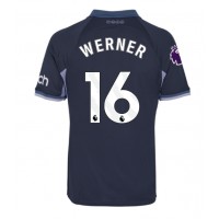 Tottenham Hotspur Timo Werner #16 Vonkajší futbalový dres 2023-24 Krátky Rukáv